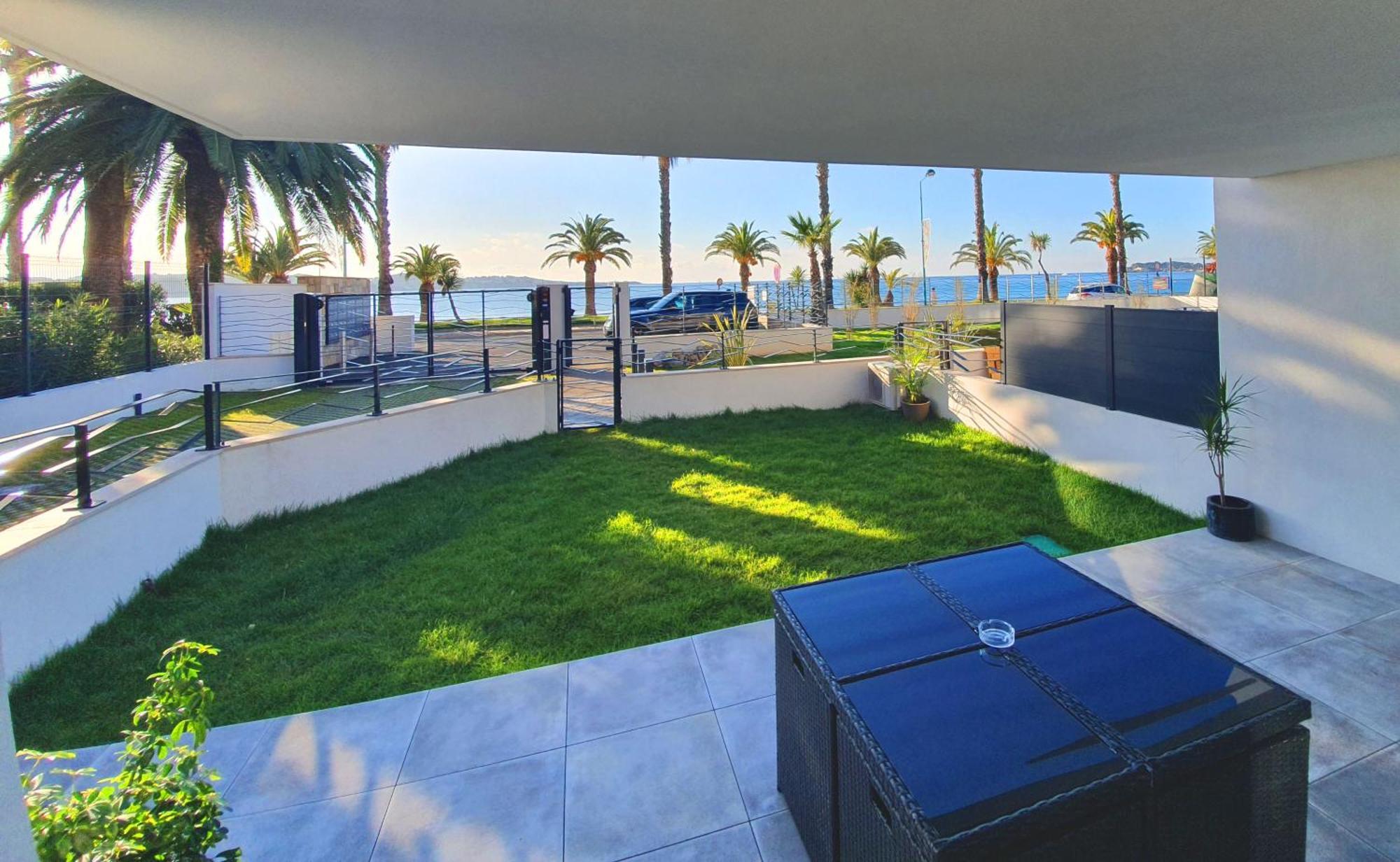 T3 Neuf Avec Terrasse Et Jardin Face A La Mer Bandol Exterior foto